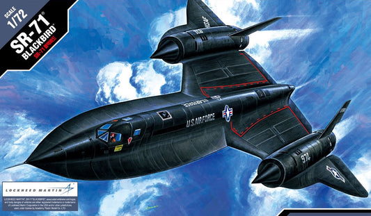 Academy 12448 1:72 Lockheed SR-71 Blackbird Limited Edition