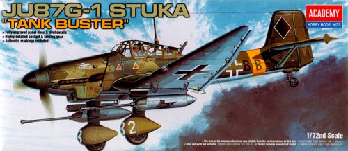 Academy 12450 1:72 Junkers Ju-87G-1 'Stuka' Tankbuster