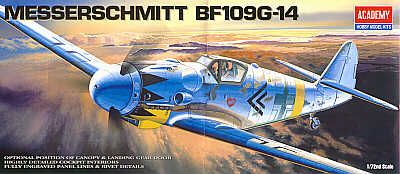 Academy 12454 1:72 Messerschmitt Bf-109G-14