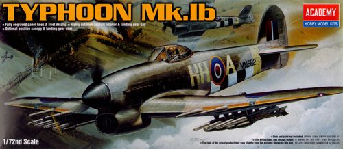 Academy 12462 1:72 Hawker Typhoon Mk.IB