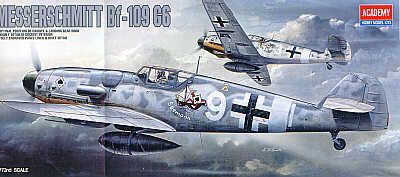 Academy 12467 1:72 Messerschmitt Bf-109G-6