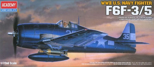 Academy 12481 1:72 Grumman F6F-3 / F6F-5 Hellcat