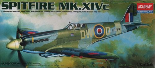 Academy 12484 1:72 Supermarine Spitfire Mk.XIV