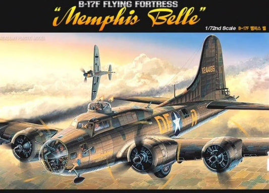 Academy 12495 1:72 Boeing B-17F Flying Fortress 'Memphis Belle'