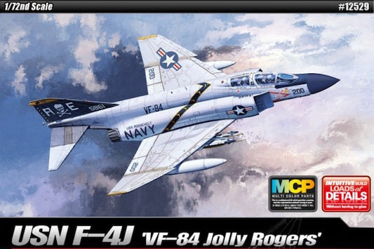 Academy 12529 1:72 McDonnell F-4J Phantom U.S. Navy VF-84 Jolly Rogers