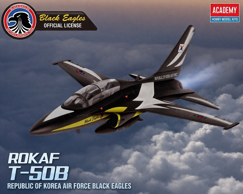 Academy 12555 1:72 ROKAF T-50B Black Eagles MCP Snap Fit