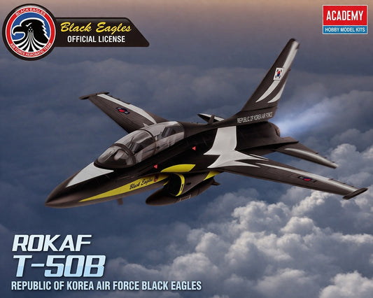 Academy 12555 1:72 ROKAF T-50B Black Eagles MCP Snap Fit