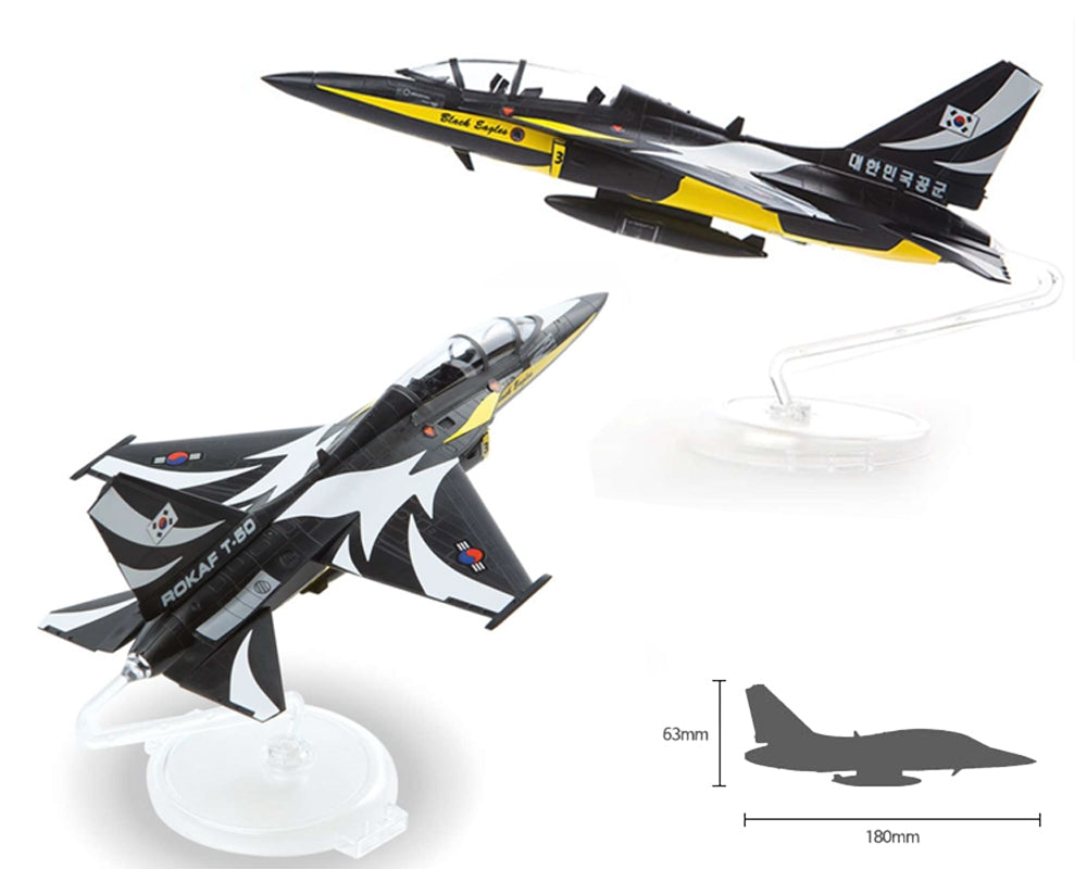 Academy 12555 1:72 ROKAF T-50B Black Eagles MCP Snap Fit