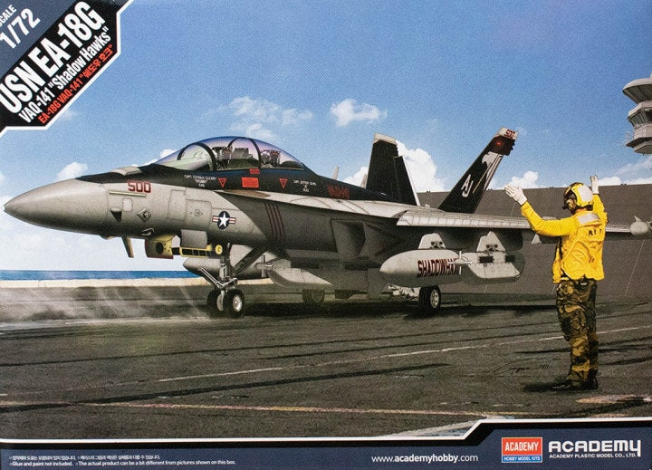 Academy 12560 1:72 Boeing E/A-18G Growler VAQ-141 Shadowhawks U.S. Navy