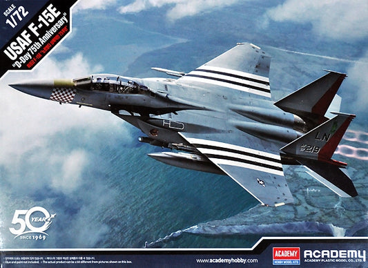 Academy 12568 1:72 McDonnell-Douglas F-15E Strike Eagle 48th Fighter Wing