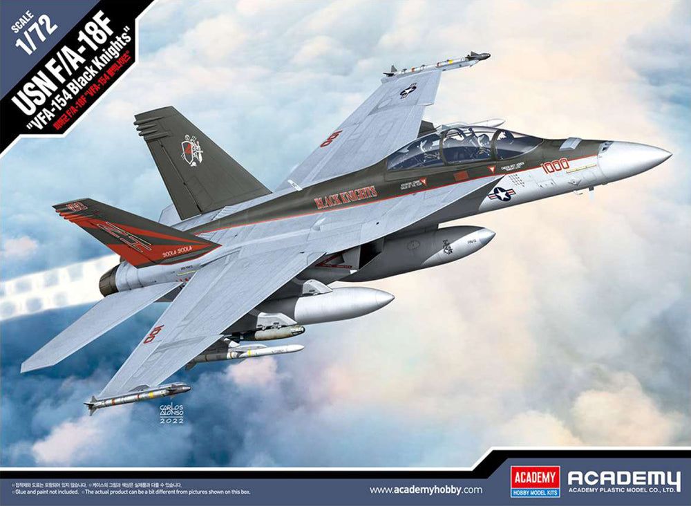 Academy 12577 1:72 F/A-18F "VFA-154 Black Knights"