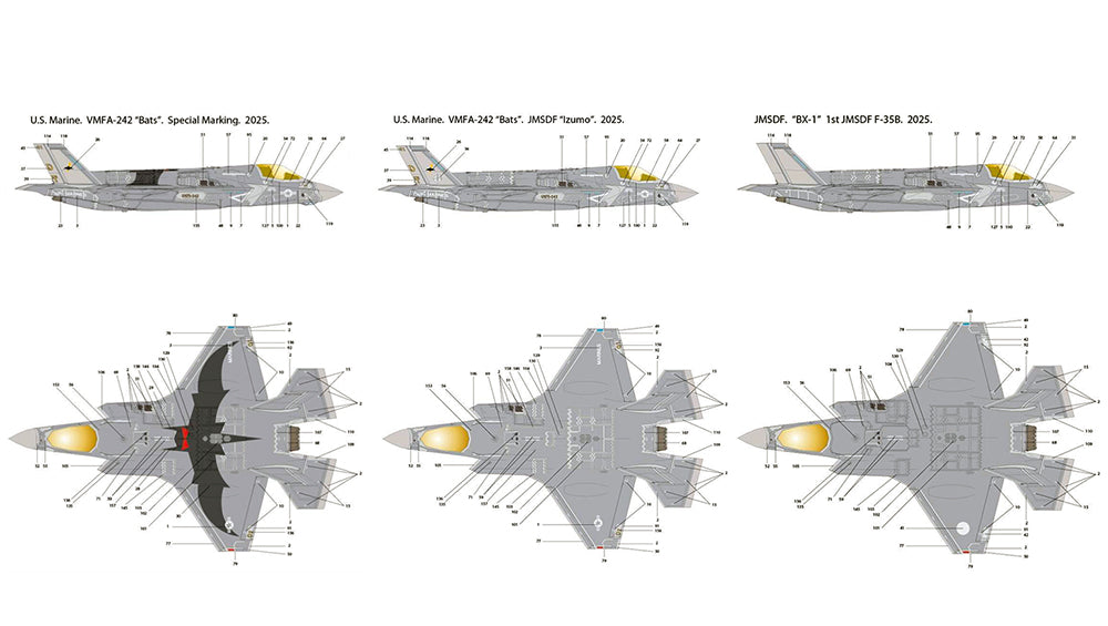 Academy 12592 1:72 Lockheed-Martin F-35B Lightning II VMFA-242 'Bats'