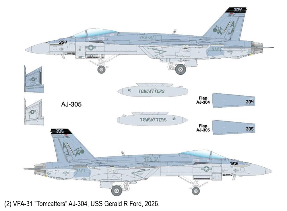 Academy 12595 1:72 Boeing F/A-18E Super Hornet 'Operation Epic Fury 2026'