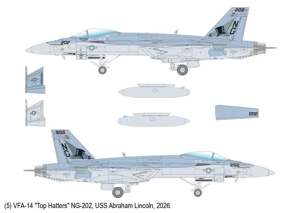 Academy 12595 1:72 Boeing F/A-18E Super Hornet 'Operation Epic Fury 2026'