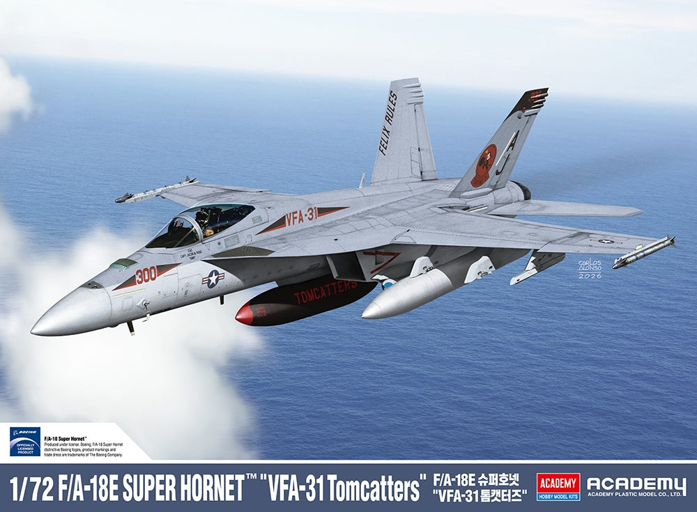 Academy 12595 1:72 Boeing F/A-18E Super Hornet 'Operation Epic Fury 2026'