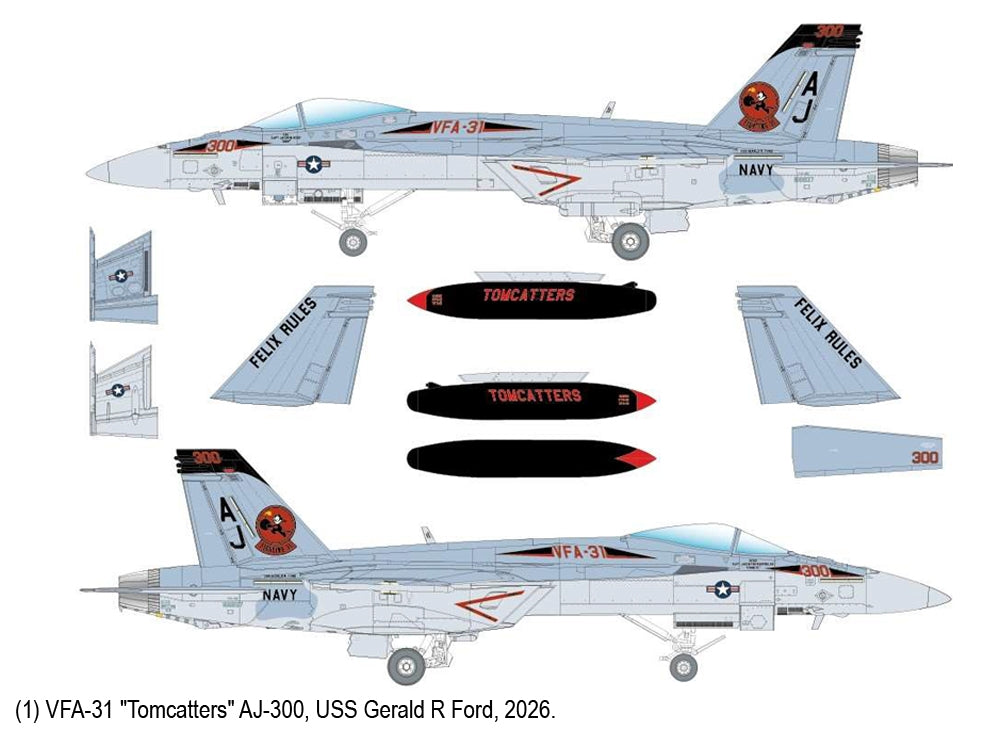 Academy 12595 1:72 Boeing F/A-18E Super Hornet 'Operation Epic Fury 2026'