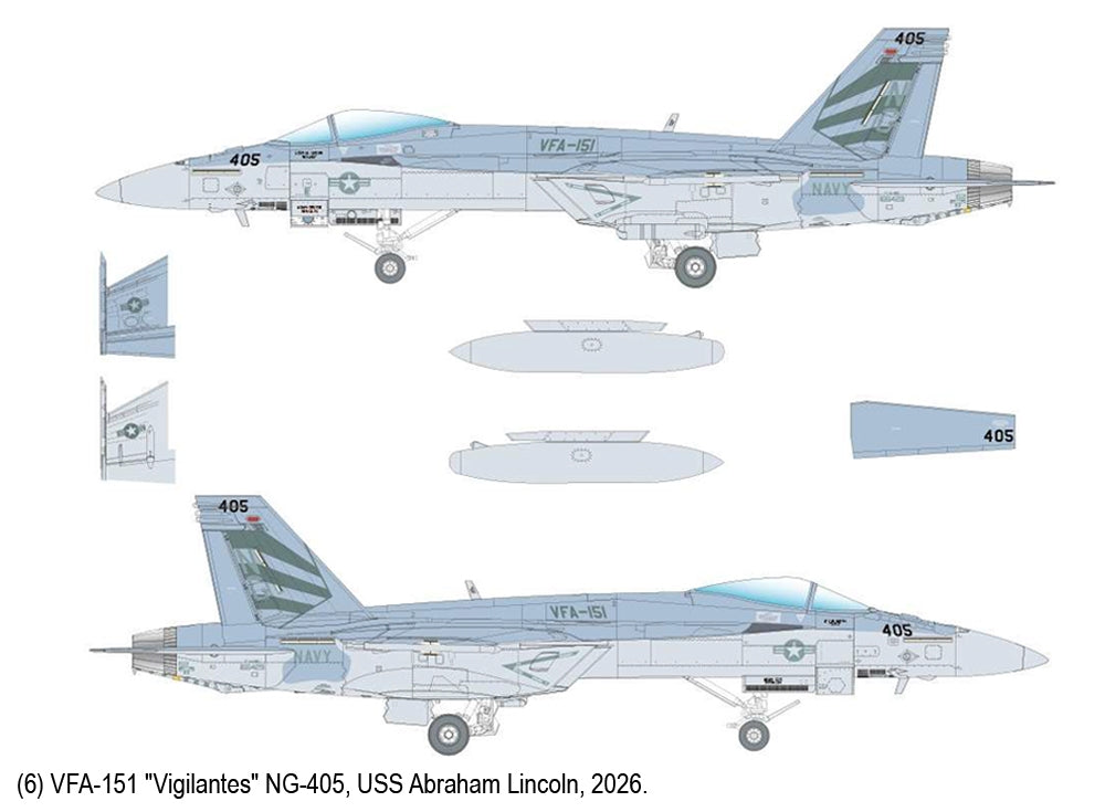 Academy 12595 1:72 Boeing F/A-18E Super Hornet 'Operation Epic Fury 2026'