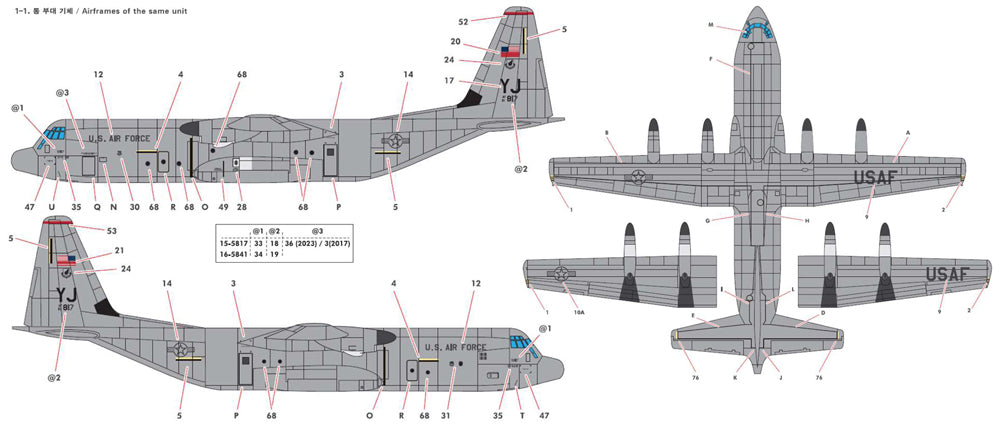 Academy 12631 1:144 Lockheed C-130J-30 Super Hercules