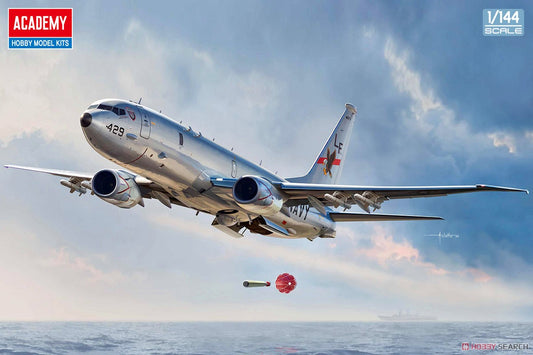 Academy 12635 1:144 Boeing P-8A Poseidon Maritime Patrol Aircraft.