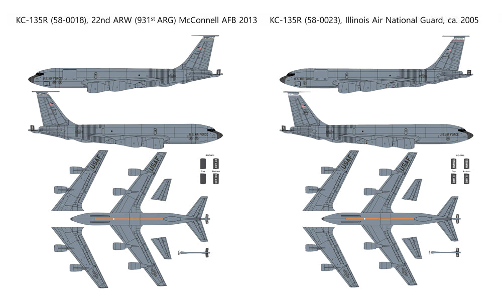 Academy 12638 1:144 KC-135R Stratotanker