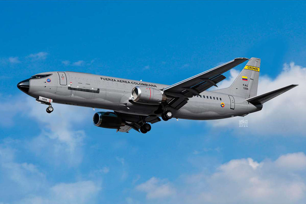 Academy 12639 1:144 Boeing 737 Colombian Air Force