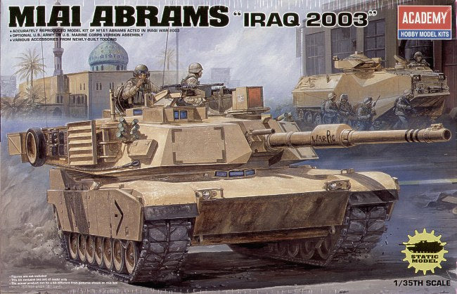 Academy 13202 1:35 M1A1 Abrams Iraq 2003 Version