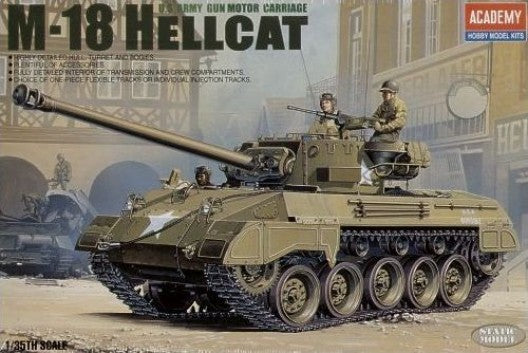 Academy 13255 1:35 M18 Hellcat Tank Destroyer