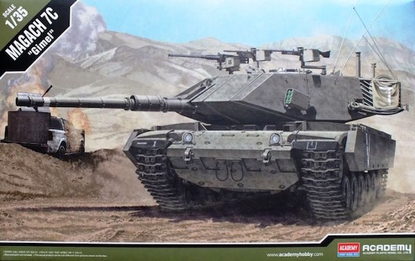 Academy 13297 1:35 Magach 7C Modernised Israeli Army tank (Variant of M60)