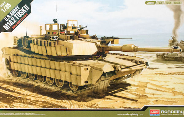 Academy 13298 1:35 M1A2 Abrams Tank U.S. Army New Tooling