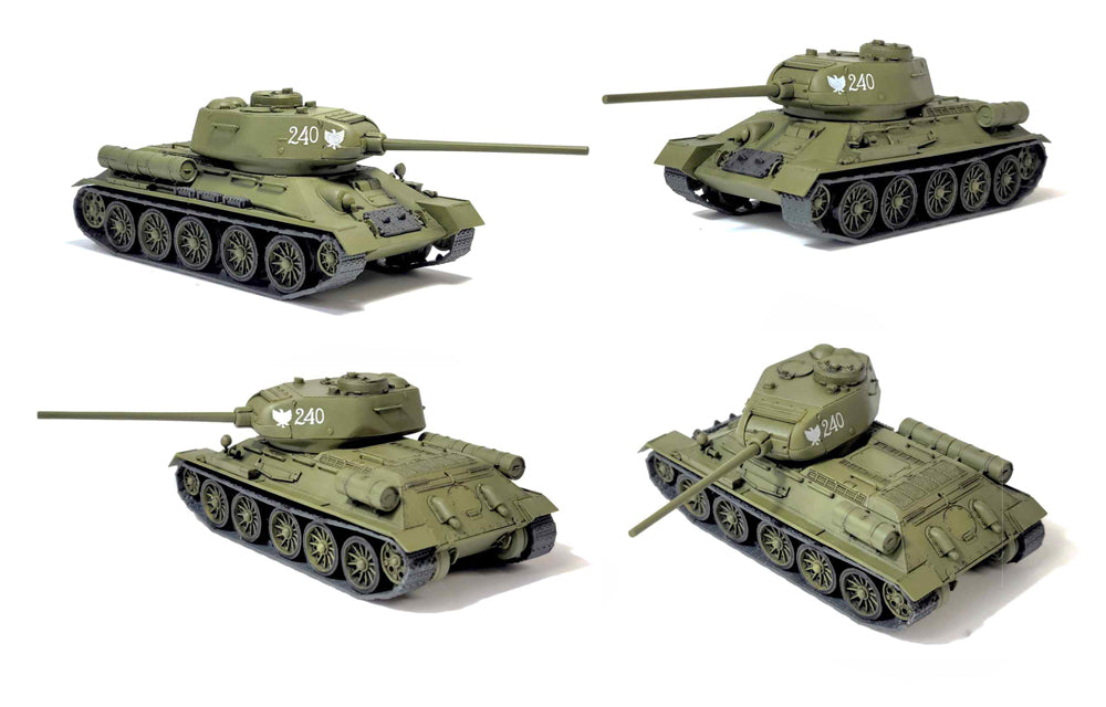 Academy 13421 1:72 T-34/85 WWII Medium Tank