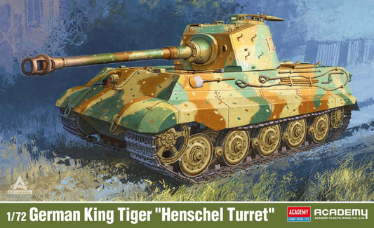 Academy 13423 1:72 German King Tiger 'Henschel Turret', 1944/45