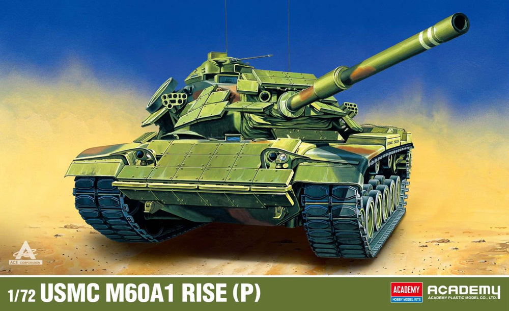 Academy 13425 1:72 USMC M60A1 RISE (P), 1990s