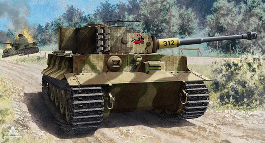 Academy 13431 1:72 German Tiger I Late