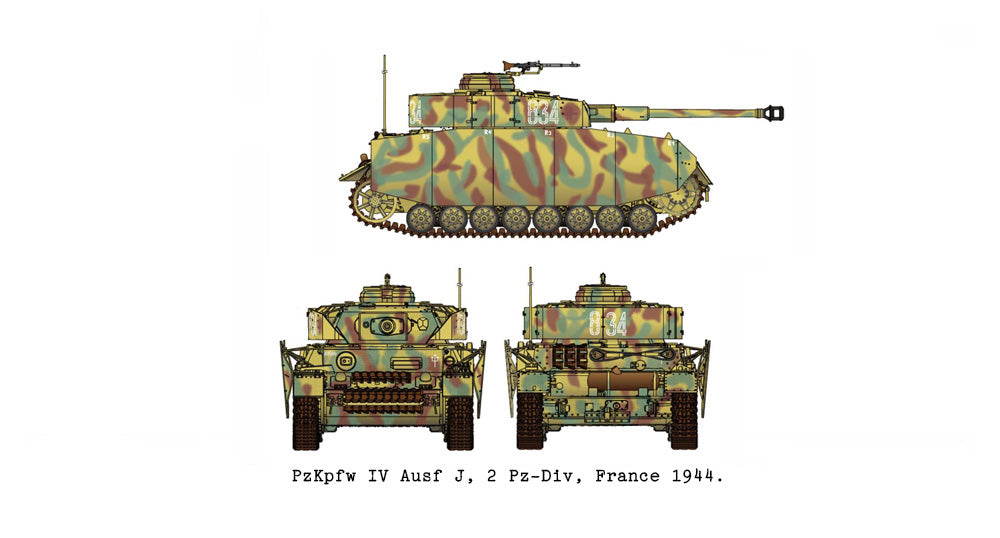 Academy 13432 1:72 Pz.Kpfw IV Ausf H Medium Tank