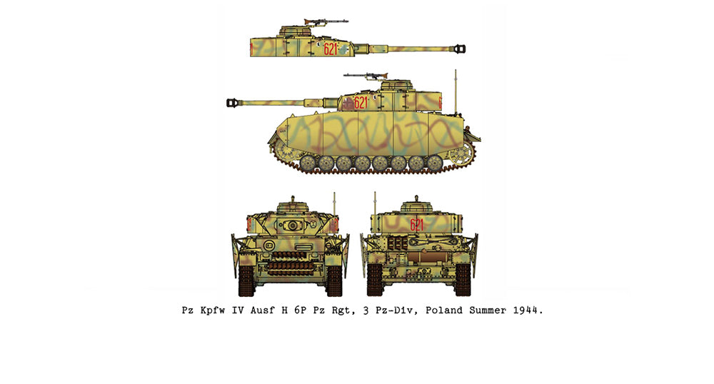 Academy 13432 1:72 Pz.Kpfw IV Ausf H Medium Tank