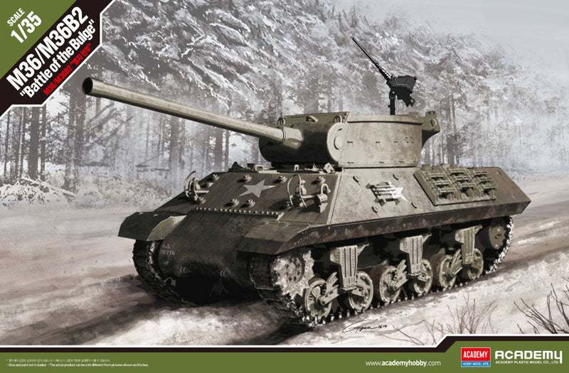 Academy 13501 1:35 M36/M36B2 U.S. Army 'Battle of the Bulge'