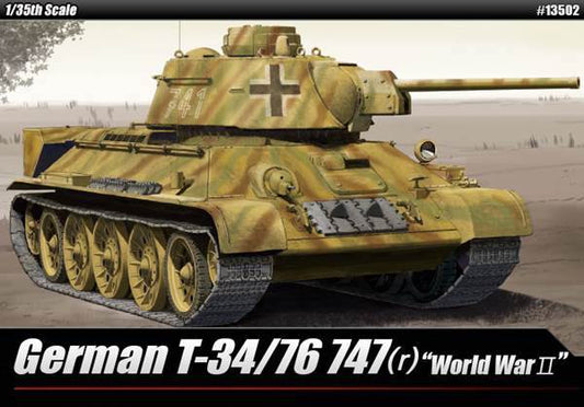 Academy 13502 1:35 Soviet T-34/76 (747r) German Captured