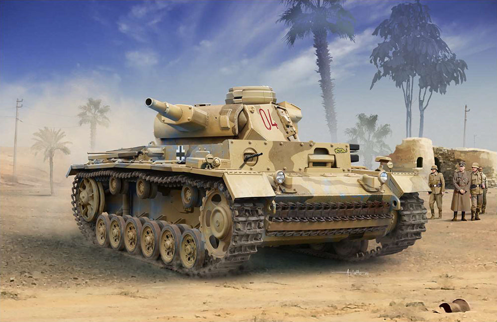 Academy 13567 1:35 Pz.Kpfw.III Ausf.N 'Afrika Korps' Medium Tank