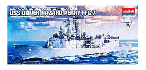 Academy 14102 1:350 USS Oliver Hazard Perry FFG-7 U.S. Navy Guided Missile Frigate