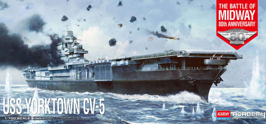 Academy 14229 1:700 USS Yorktown CV-5 'Battle of Midway'