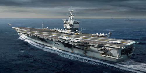 Academy 14400 1:600 USS Enterprise CVN-65