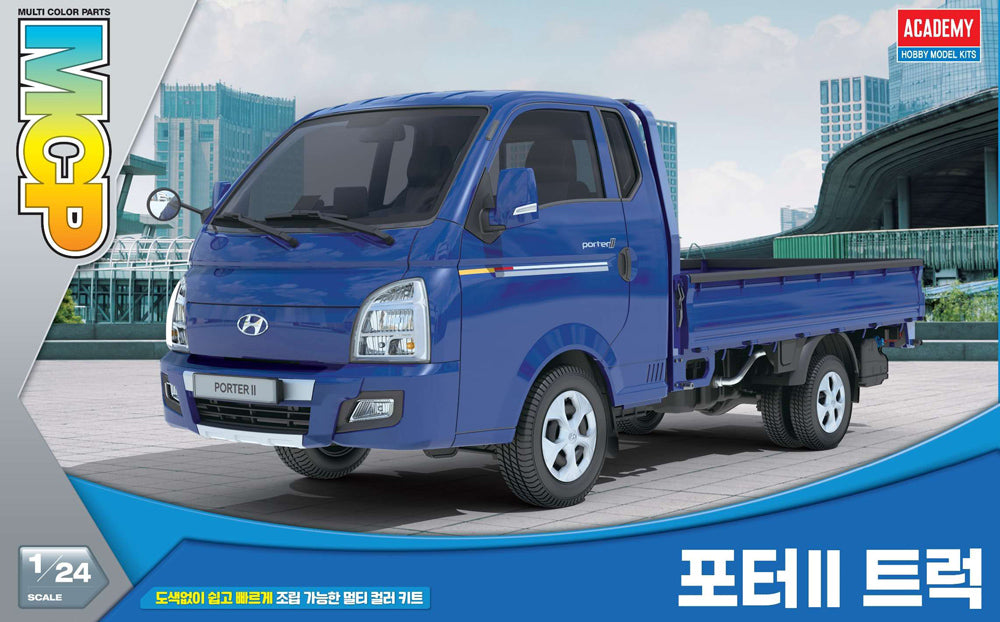 Academy 15144 1:24 Hyundai Porter II Cargo Truck