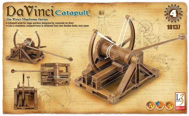 Academy 18137  Da Vinci Catapult