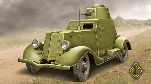 Ace 48109 1:48 Soviet BA-20 Light Armoured Car (Late Production)