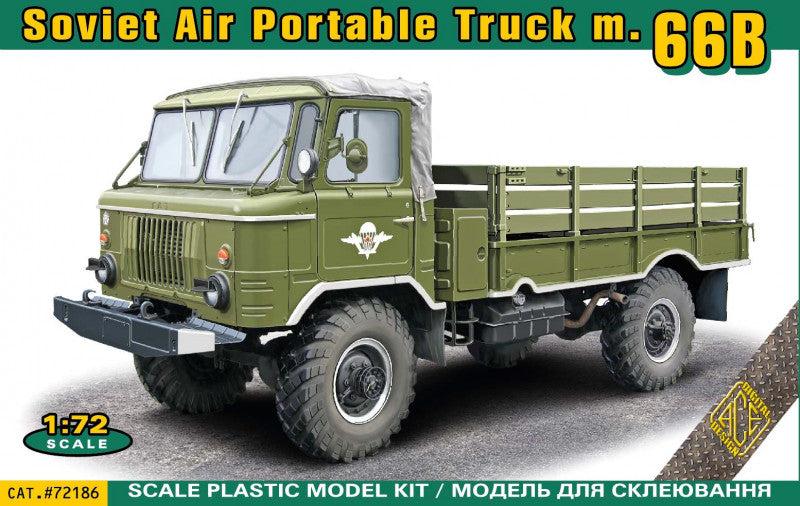 Ace 72186 1:72 Russian GAZ-66B Military Air Portable Truck