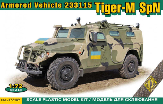 Ace 72189 1:72 ASN 233115 Tiger-M SpN in Ukrainian service