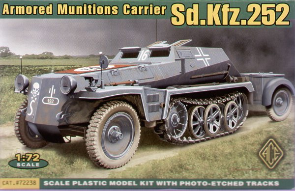 Ace 72238 1:72 German Sd.Kfz.252 Armoured Munitions Carrier