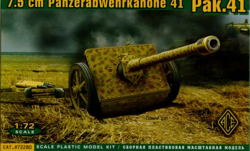 Ace 72280 1:72 7.5cm Panzerabwehrkanone 41 (PaK-41)