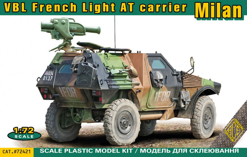 Ace 72421 1:72 Milan VBL French Light AT Carrier