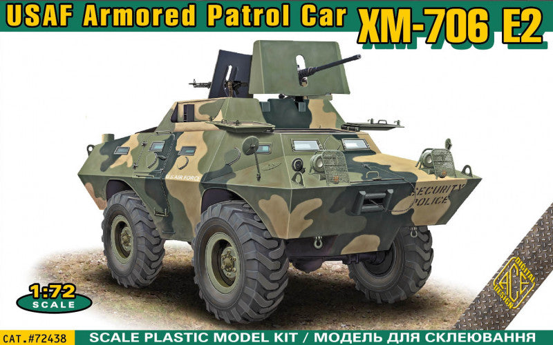 Ace 72438 1:72 XM-706 E2 USAF Armored Patrol Car